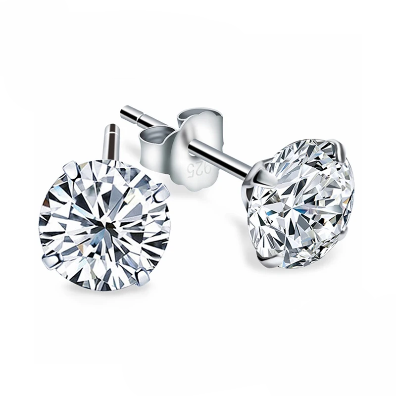 Brinco Ponto de Luz em Prata 925